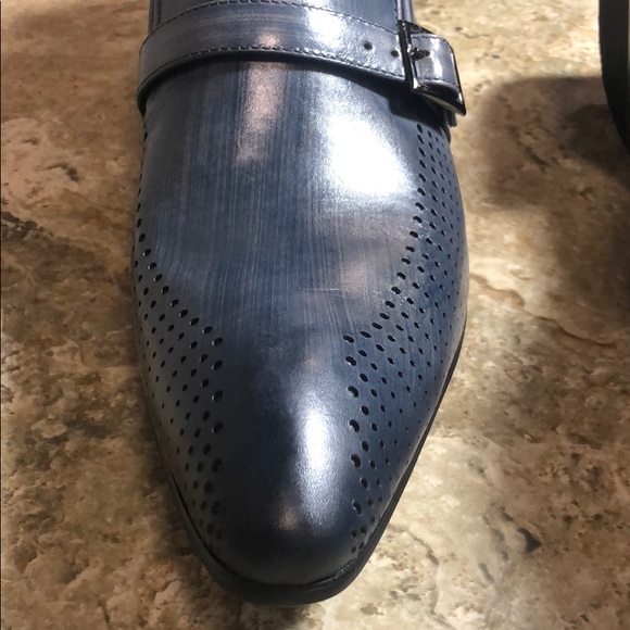 ENCORE, FIESSO Shoes Nwb Fiesso Encore Genuine Leather Grey Shoe